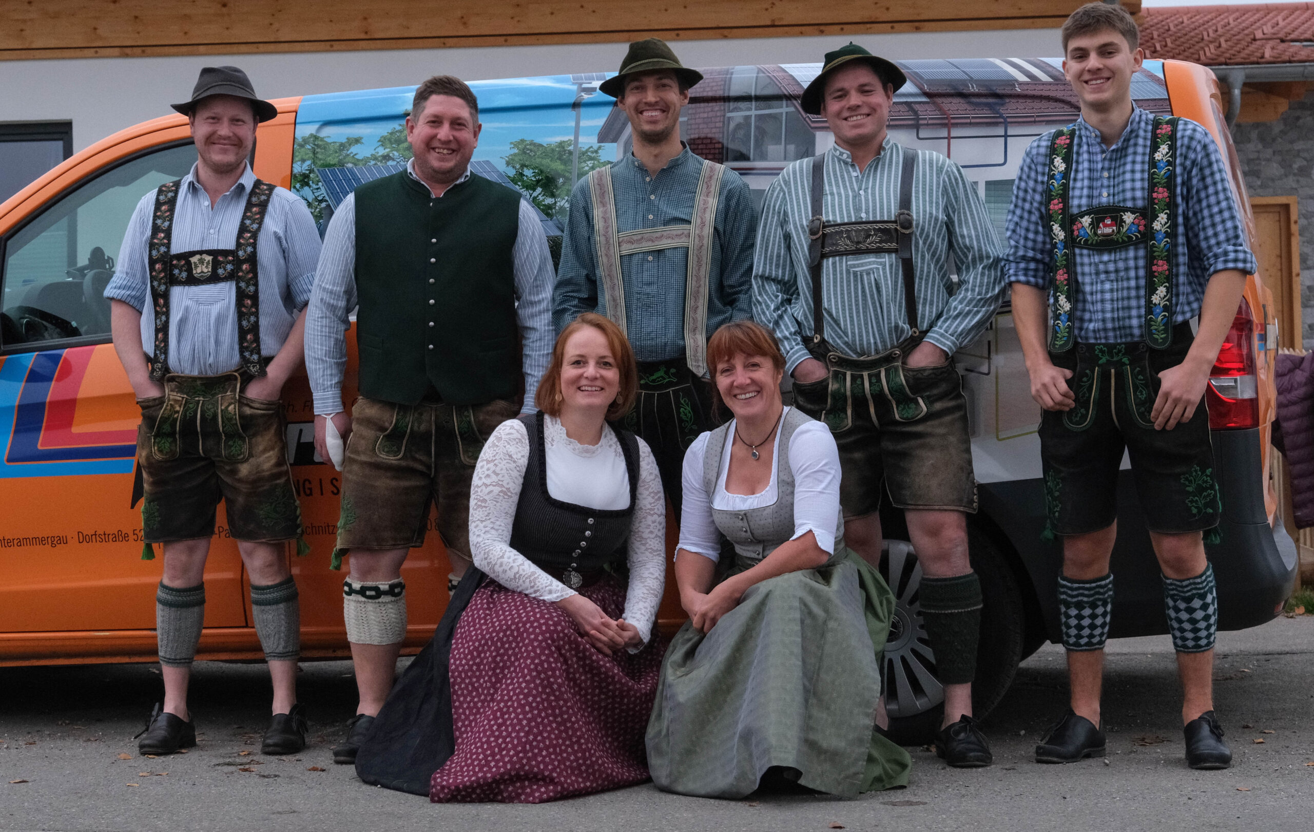 Teamfoto Heizung Sanitär Linderer